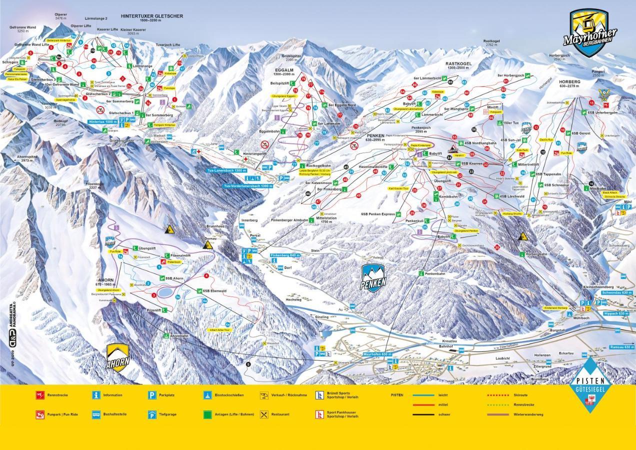 Landhaus Zum Griena Mayrhofen Exteriör bild
